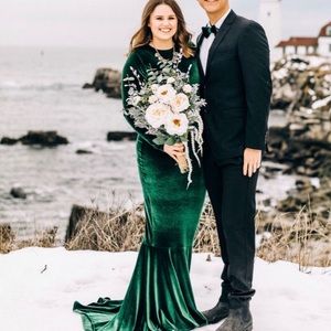 Emerald Maxi dress